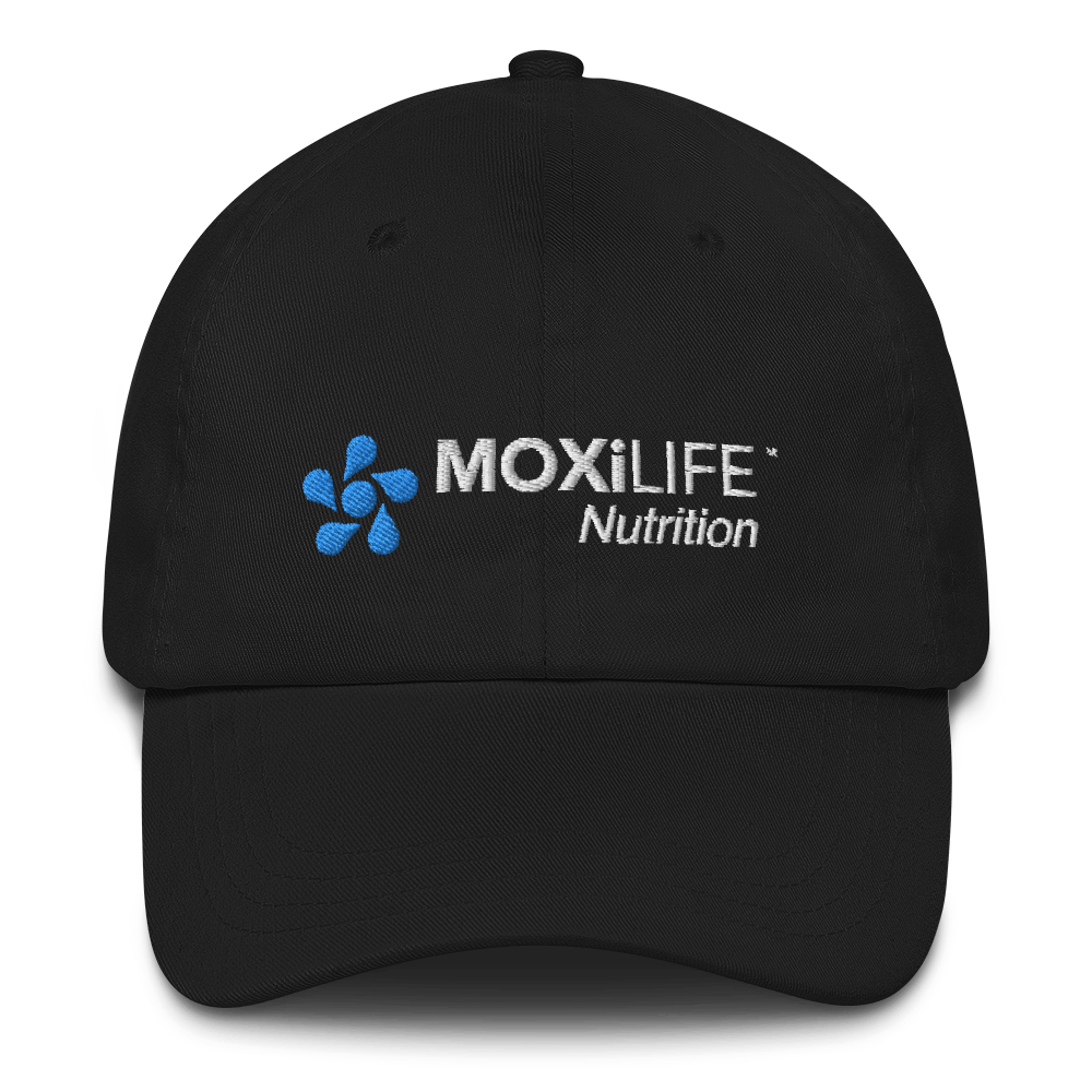 Moxilife Black Podium hat no backround